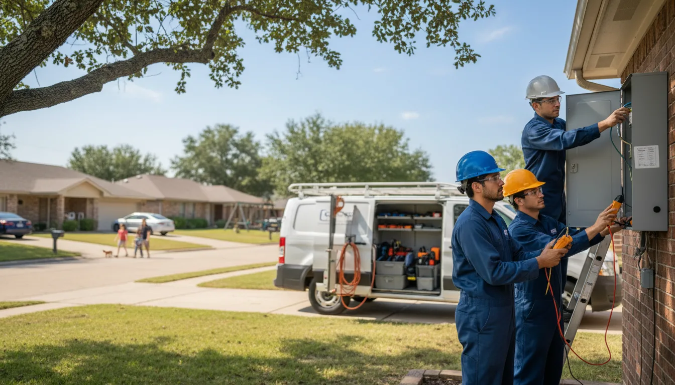Certified electrician providing emergency electrical services in Tangier, VA